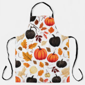 カボチャと紅葉 エプロン (正面)