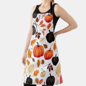 カボチャと紅葉 エプロン (インサイチュ)