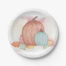 カボチャと紅葉