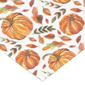 カボチャと紅葉 ロングテーブルランナー (コーナー)