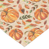 カボチャと紅葉 ロングテーブルランナー (コーナー)