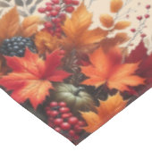 カボチャと紅葉 – 感謝祭 –  テーブルクロス (アングル)