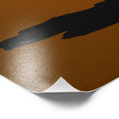 カボチャと離れシルエット フォトプリント            (角)