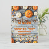 カボチャと離れ秋オンバンウッド感謝祭 招待状 (スタンド正面)