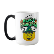 カボチャと黒猫の可愛いハロウィンデザイン