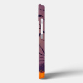 カボチャのあるハロウィンのシーンにいるかわいい犬 Case-Mate iPhoneケース (裏面 / 左)