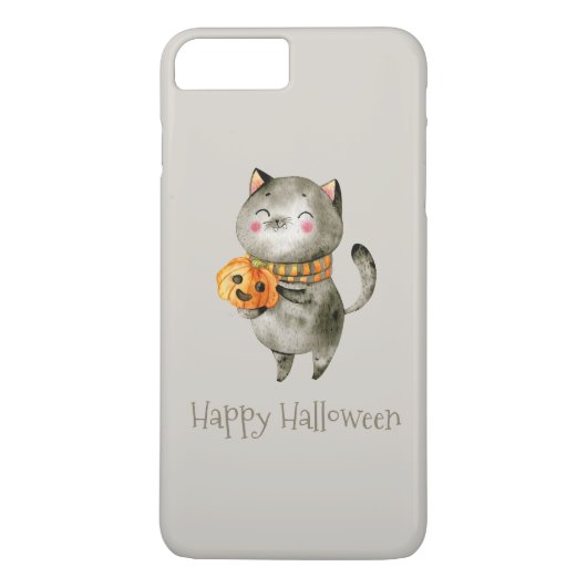 カボチャのかわいいハロウィン猫 | スマートフォンケース Case-Mate iPhoneケース (裏面)