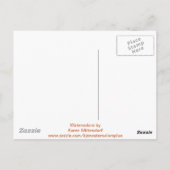 カボチャのはがき ポストカード (裏面)