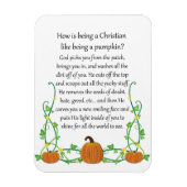 カボチャのようなクリスチャンとは マグネット (縦)