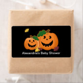 カボチャのウォーターボトルシール ラベル (インサイチュ)