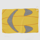 カボチャのオレンジゴルフタオル ゴルフタオル (横)