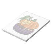 カボチャのカップケーキ ノートパッド (回転)