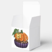 カボチャのカップケーキ フェイバーボックス (オープン)