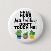 カボチャのカボチャは嫌みなtouch 缶バッジ (正面)