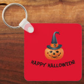 カボチャのキーチェーンを焼く キーホルダー (正面)