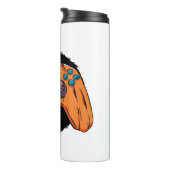 カボチャのゲームパッドのハロウィンゲーム タンブラー (回転右)