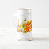 カボチャのシュタインでの収穫 ビールジョッキ (正面左)