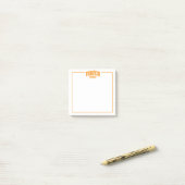 カボチャのシーズンのポストノート ポストイット (デスク上)