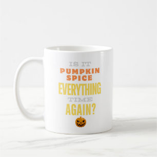 カボチャのスパイスすべて時間おもしろい- Coffee Mug コーヒーマグカップ