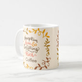 カボチャのスパイスすべて素晴らしい コーヒーマグカップ (正面左)