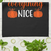 カボチャのスパイスでキッチンタオルを作る キッチンタオル (折り畳み)