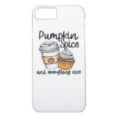 カボチャのスパイスと何もかとも可愛おもしろいい Case-Mate iPhoneケース (裏面)