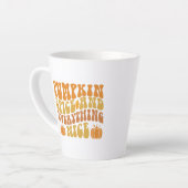 カボチャのスパイスと全ていい カフェラテマグ (左アングル)