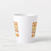 カボチャのスパイスと全ていい カフェラテマグ (正面)