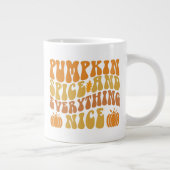 カボチャのスパイスと全ていい ジャンボコーヒーマグカップ (右)