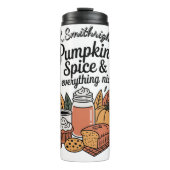 カボチャのスパイスと全ていい タンブラー (正面)