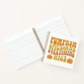 カボチャのスパイスと全ていい ノートブック (内部)