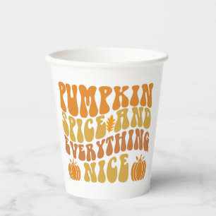 カボチャのスパイスと全ていい 紙コップ