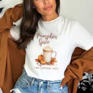 カボチャのスパイスと全てが素晴らしい Tシャツ
