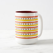 カボチャのスパイスと全ての素敵なマグカップ ツートーンマグカップ (正面右)