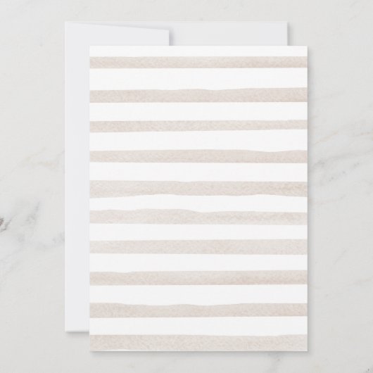 カボチャのスパイスと全ての素敵な赤ちゃんシャワー 招待状 (裏面)