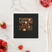 カボチャのスパイスと全て良い(Ver 1) スタンダードカクテルナプキン (インサイチュ)