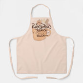 カボチャのスパイスと素晴らしいもの エプロン (正面)