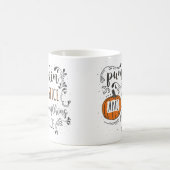 カボチャのスパイスと素晴らしいもの コーヒーマグカップ (中央)