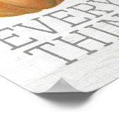 カボチャのスパイスと素晴らしいもの ポスター (角)