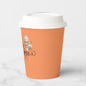 カボチャのスパイスと素晴らしいもの 紙コップ (左)