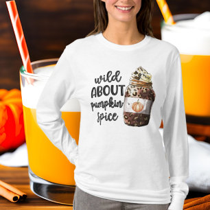 カボチャのスパイスについて野生秋季節 Tシャツ