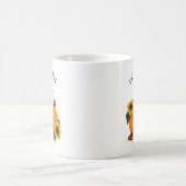 カボチャのスパイスのカスタマイズ可能なハロウィーン コーヒーマグカップ (中央)