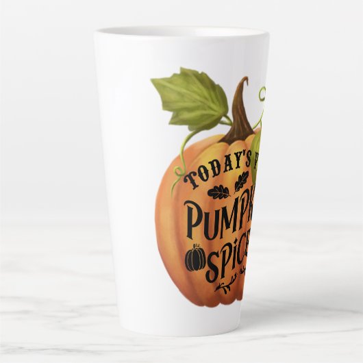 カボチャのスパイスの雰囲気 カフェラテマグ (正面)
