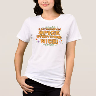 カボチャのスパイスは全て素晴らしい。 トライブレンドTシャツ