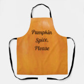 カボチャのスパイスをお願い エプロン (正面)