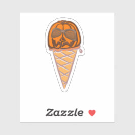 カボチャのスパイスアイスクリーム シール