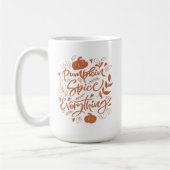 カボチャのスパイスオールデイズ コーヒーマグカップ (左)