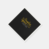 カボチャのスパイスオールデイズ スタンダードカクテルナプキン (角)