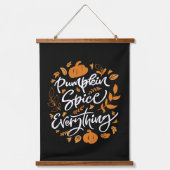 カボチャのスパイスオールデイズ 吊り下げ型タペストリー (正面)