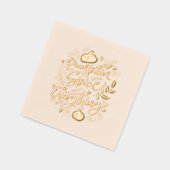 カボチャのスパイスオールデイズ 箔ナプキン (左)